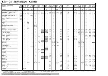 Linie 421 Stavenhagen - Goddin - Demminer Verkehrsgesellschaft ...