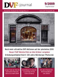 DVF-journal 9/2009 - Deutscher Verband für Fotografie