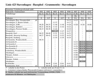 Stavenhagen - Demminer Verkehrsgesellschaft mbH