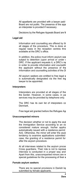 legal and social conditions for asylum seekers and refugees in ...