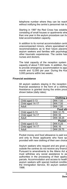 legal and social conditions for asylum seekers and refugees in ...