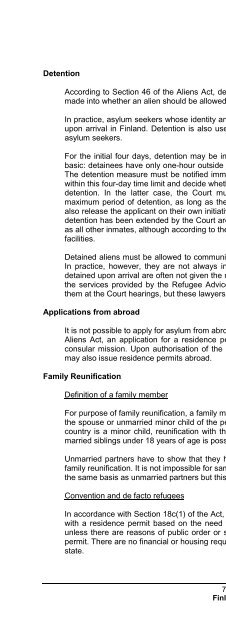 legal and social conditions for asylum seekers and refugees in ...