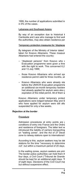 legal and social conditions for asylum seekers and refugees in ...