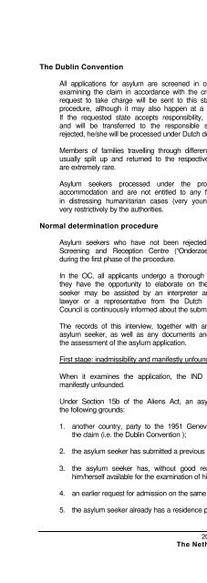 legal and social conditions for asylum seekers and refugees in ...