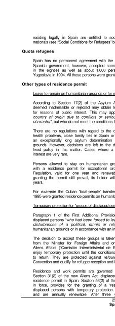 legal and social conditions for asylum seekers and refugees in ...