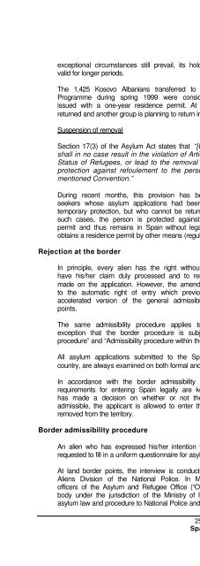 legal and social conditions for asylum seekers and refugees in ...