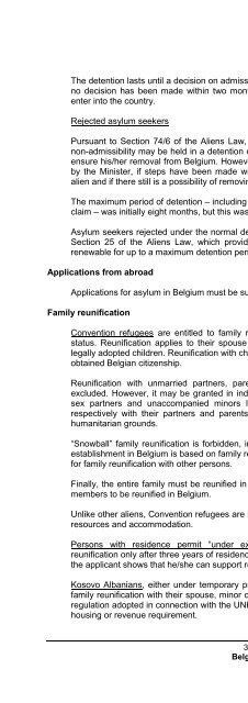 legal and social conditions for asylum seekers and refugees in ...