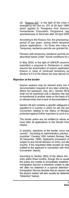 legal and social conditions for asylum seekers and refugees in ...