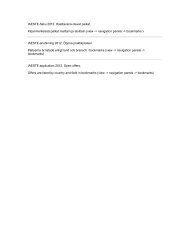 Open IAESTE-offers 6.-17.2.2012 (pdf - Cimo
