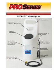 HYDROFill™ Watering Cart - EnerSys