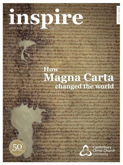 Magna Carta - Canterbury Christ Church University