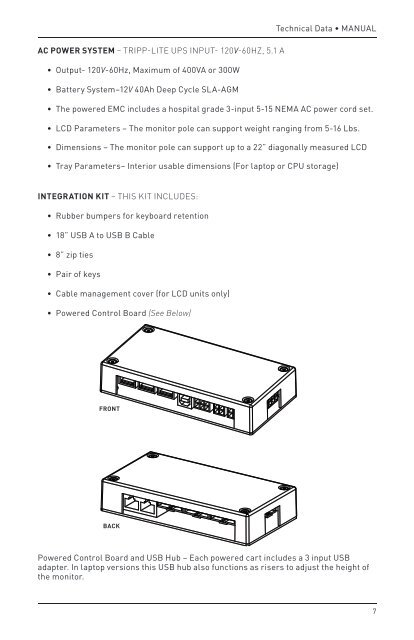 Enovate Medical Cart Manual