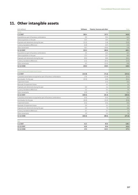 VINCI - 2008 annual report