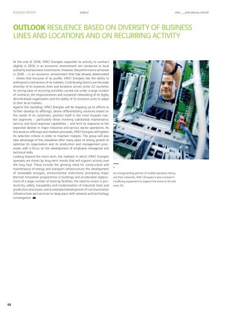 VINCI - 2008 annual report