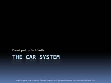 the car system - Natural Tactical