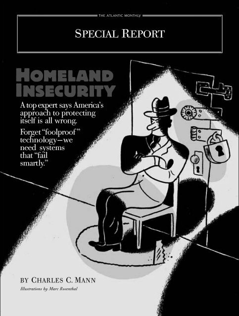 HOMELAND INSECURITY - Charles C. Mann