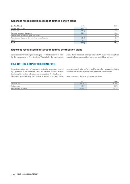 VINCI - 2005 annual report