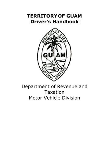 Territory of Guam Driver's Handbook - Tumon.com