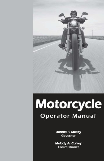 The Connecticut Motorcycle Operator's Manual - CT.gov