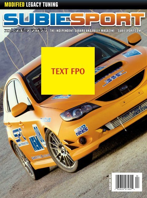 TEXT FPO - Driving Sports TV