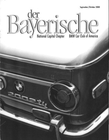 BMW Car Club of America - der Bayerische