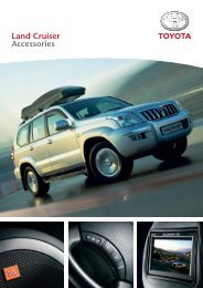 Land Cruiser Accessories - Toyota