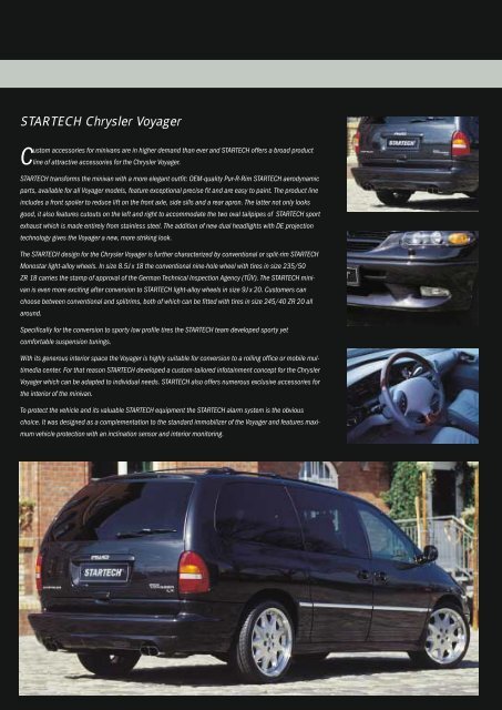 Voyager Startech Chrysler