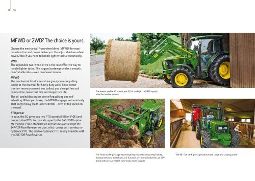 5 Series Tractors Brochure - John Deere