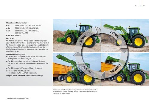 5 Series Tractors Brochure - John Deere