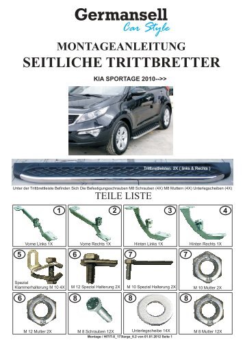 Car Style Germansell KIA SPORTAGE 2010 - auf der Seite von ...