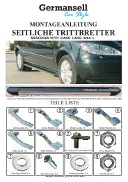 Car Style Germansell MERCEDES VITO / VIANO LANG 2004