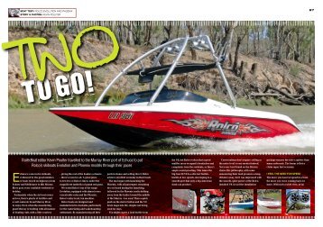 TrailerBoat editor Kevin Poulter travelled to the Murray ... - Rolco Boats