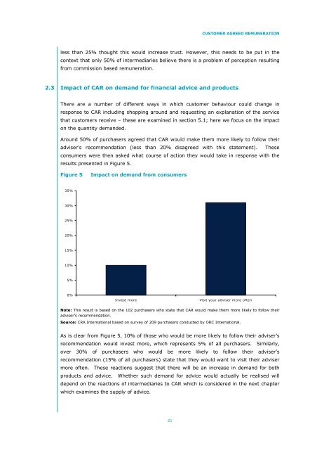 CUSTOMER AGREED REMUNERATION - CRA International