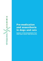 Pre-medication and anaesthesia in dogs and cats - Alfaxan