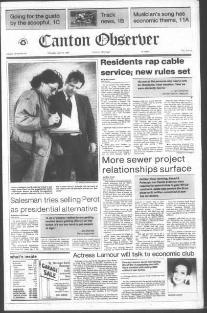 Canton Observer for April 30, 1992 pic