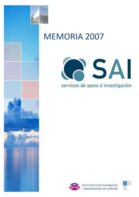 comisión de usuarios - SAI - Universidade da Coruña