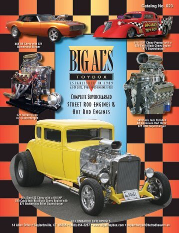 Complete Supercharged Street Rod Engines & Hot ... - Big Al's Toybox