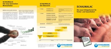 SCHAUMALAC Sauen/Ferkel - SCHAUMANN