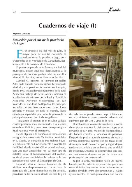 + Descargar revista nº 24 (PDF) - Centro Gallego de Vitoria Gasteiz