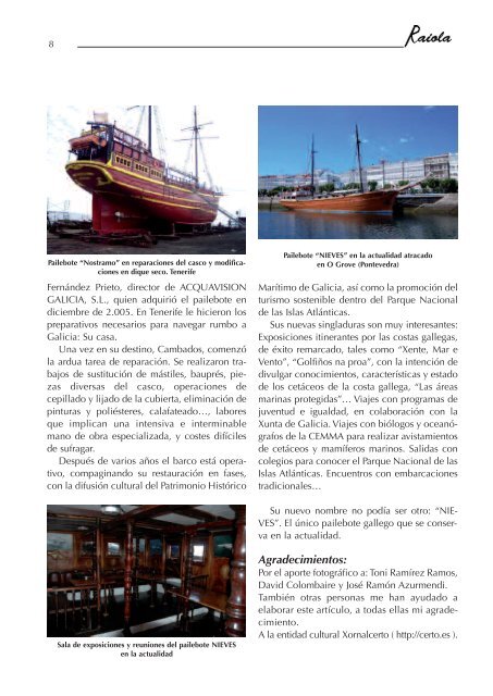 + Descargar revista nº 24 (PDF) - Centro Gallego de Vitoria Gasteiz