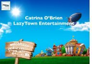 Catrina O'Brien LazyTown Entertainment - FRESH Nordic