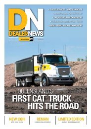 FIRST CAT® truCk HitS tHe road - Hastings Deering