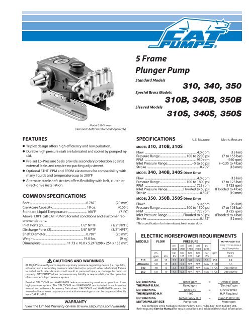 Cat 30821 Cat 30821 Replacement Valve Kit Fits Cat Pump 310 340 350 Home Garden Pressure Washers