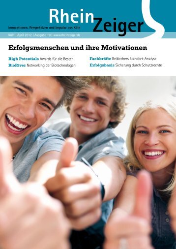 Erfolgsmenschen und ihre Motivationen - RheinZeiger