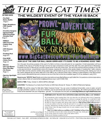 The Big Cat TimesFall 2009 - Big Cat Rescue