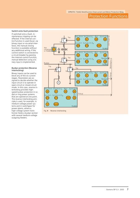 SIPROTEC 7SJ602 Multifunction Overcurrent and Motor Protection ...