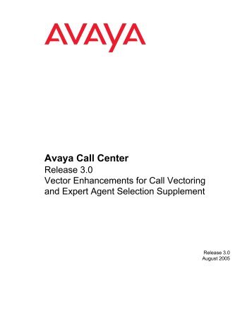 Examples - Avaya Support