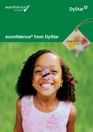 econfidence® from DyStar