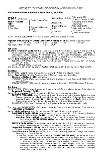 December Mare Sale - Tattersalls