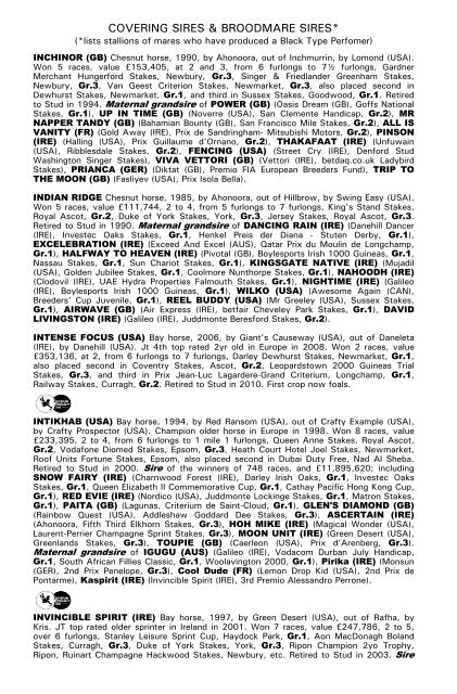 December Mare Sale - Tattersalls